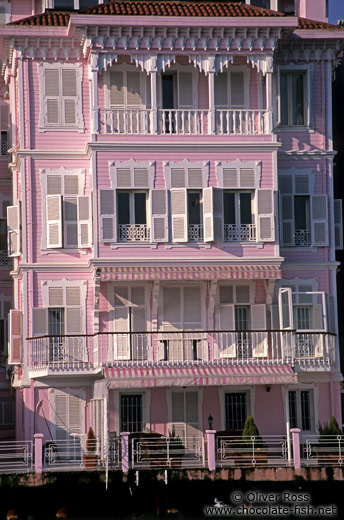 Traditional wooden Ottoman  house in Arnavutköy