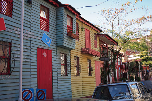 Small replicas of old Ottoman houses