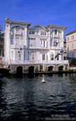 Travel photography:Traditional wooden Ottoman  house in Arnavutköy, Turkey