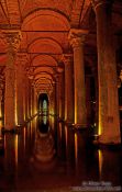 Travel photography:Inside the Yerebatan Cistern, Turkey