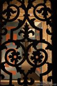 Travel photography:Wrought iron pattern inside the Ayasofya (Hagia Sofia), Turkey