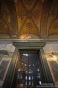 Travel photography:One of the portals to the interior of the Ayasofya (Hagia Sofia), Turkey