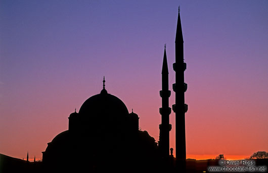 Mosque silhouette