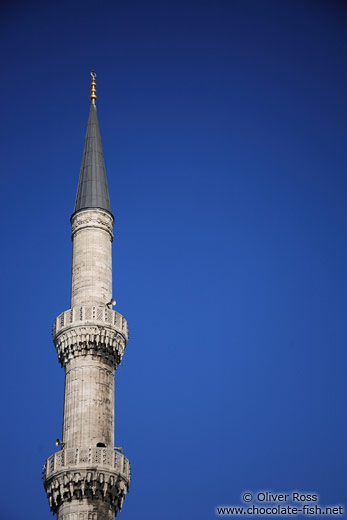 Minaret of the Sultanahmet (Blue) Mosque