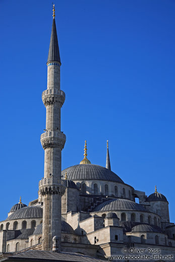 Close-up of the Sultanahmet (Blue) Mosque