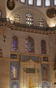 Travel photography:Inside the Süleymaniye Mosque, Turkey