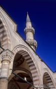 Travel photography:Minaret of the Süleymaniye Mosque, Turkey