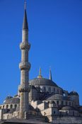 Travel photography:Close-up of the Sultanahmet (Blue) Mosque, Turkey