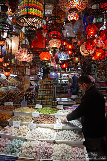 Turkish (de)lights at the Egyptian (Spice) Basar in Istanbul