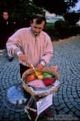 Travel photography:Sweet vendor in Istanbul, Turkey