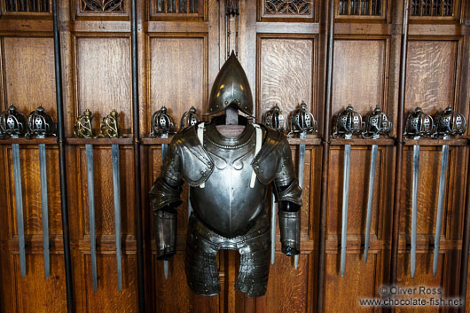 Armoury in Edinburgh castle