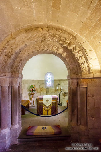 Small chapel inside Edinburgh castle