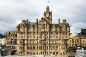 Travel photography:Edinburgh house, United Kingdom