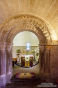 Travel photography:Small chapel inside Edinburgh castle, United Kingdom