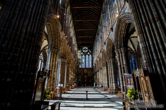 The interior of Glasgow Cathedral