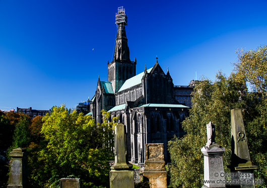 Glasgow Cathedral viewed from the Necropolis