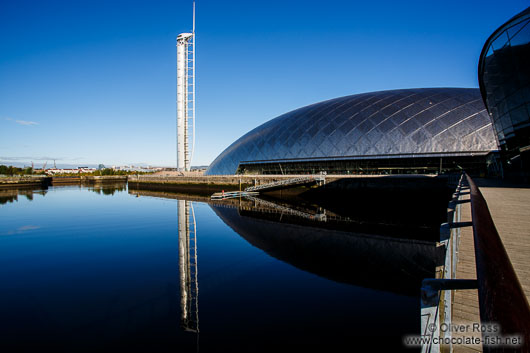 The Glasgow Science Centre with Millennium Tower