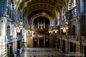 Travel photography:The interior of the Glasgow Kelvingrove Gallery and Museum, United Kingdom