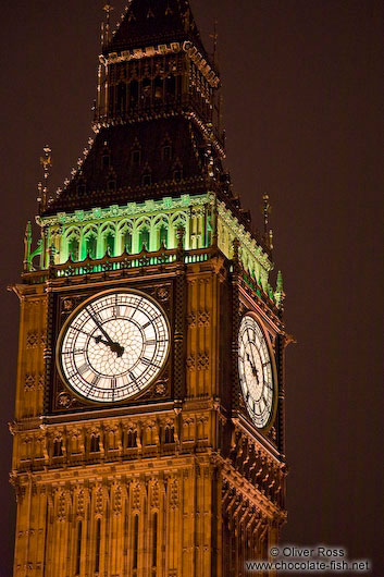 London´s Big Ben by night