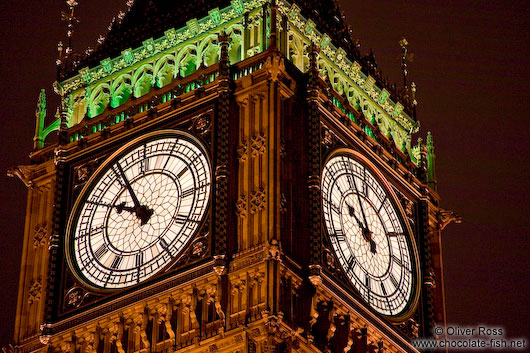 London´s Big Ben by night 