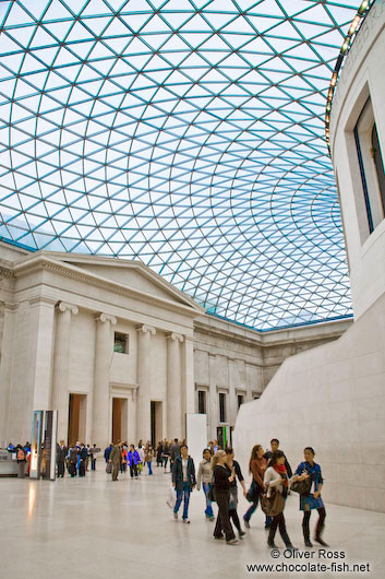 Inside London´s British Museum 