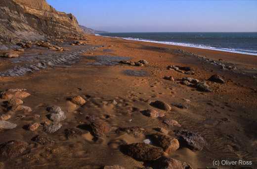 Whale Chine Beach on the Isle of Wight