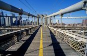 Travel photography:New York Brooklyn Bridge, USA