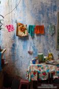 Travel photography:Back room in a Chinese assembly hall in Hoi An, Vietnam