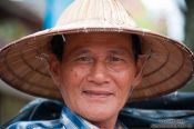 Travel photography:Hue ricksha driver , Vietnam
