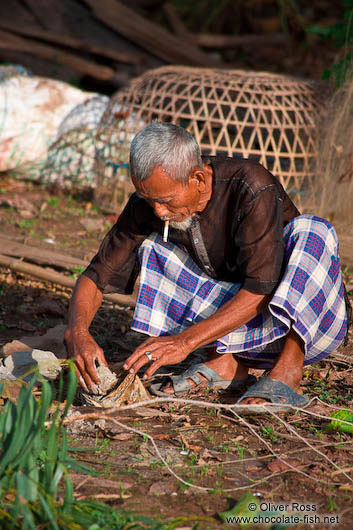 Man in Chau Doc 