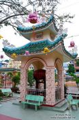 Travel photography:Small pagoda in Chau Doc , Vietnam