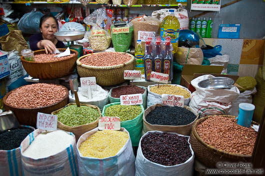 Hanoi food stall 