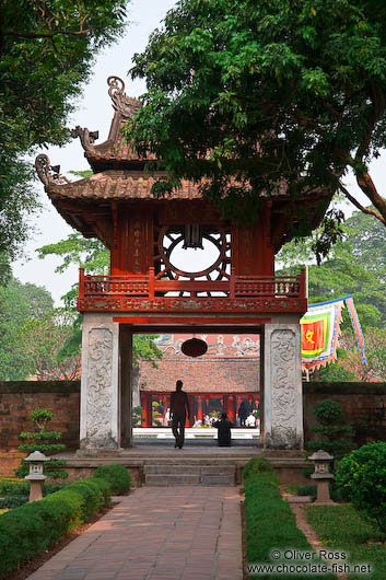 Temple of Literature in Hanoi