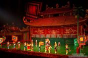 Travel photography:Show at Hanoi´s Water Puppet Theatre , Vietnam