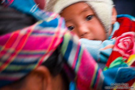 Hmong mother and child in Sapa