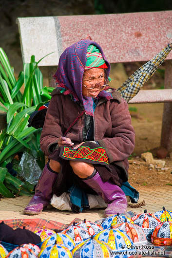 Hmong woman in Sapa