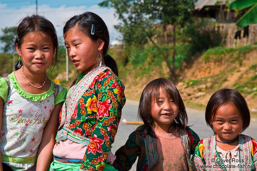 Kids near Sapa