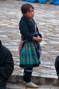 Travel photography:Little Hmong girl in Sapa, Vietnam