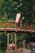 Travel photography:Bridge near Cat Cat village in Sapa, Vietnam