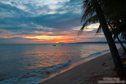 Sunset at Mui Ne beach