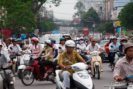 Hoh Chi Minh City traffic 