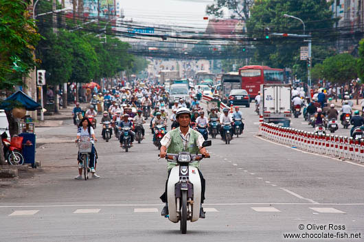 Hoh Chi Minh City traffic 