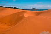 Travel photography:The giant red sand dunes near Mui Ne , Vietnam