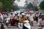 Travel photography:Hoh Chi Minh City traffic , Vietnam