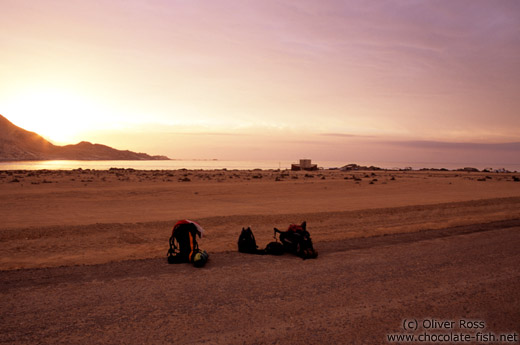 Hitchhiking in the Atacama desert, Pan de Azucar Ntl. Park