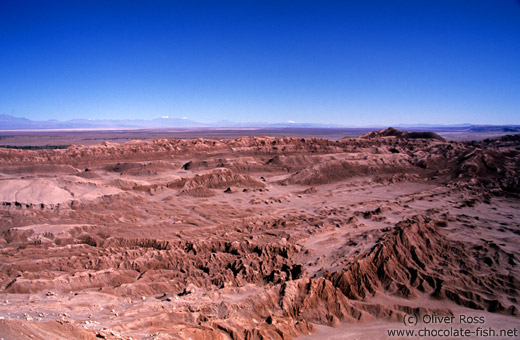 Cordillera de la Sal (salt mountains) near San Pedro de Atacama