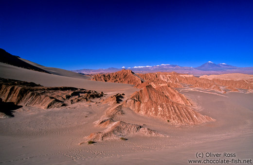Inside the Valle de la Muerte (Valley of Death) near San Pedro de Atacama