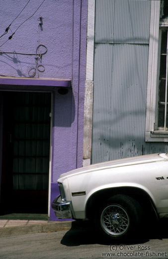 Street scene in Valparaiso.