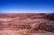 Travel photography:Cordillera de la Sal (salt mountains) near San Pedro de Atacama, Chile