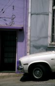 Travel photography:Street scene in Valparaiso., Chile